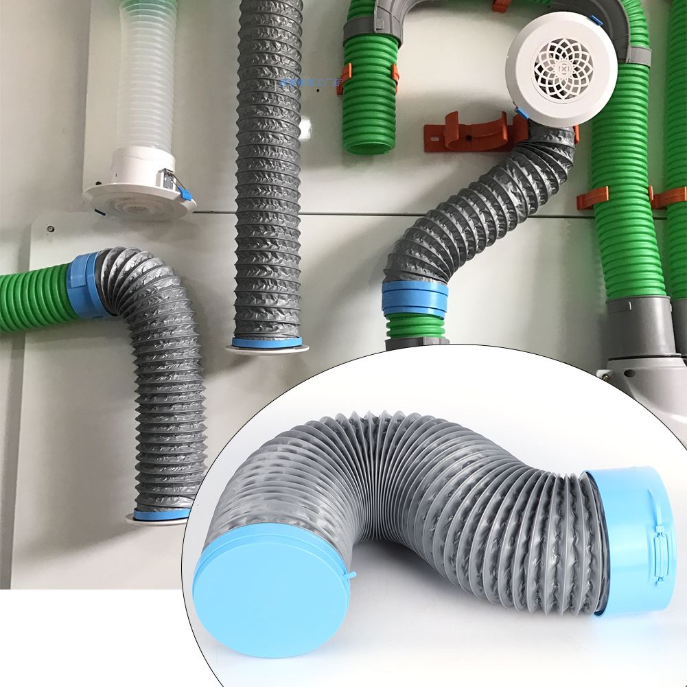Household Flexible Dust Ventilation Tube Air Exhaust Pipe Hose for Air Conditioner view 5