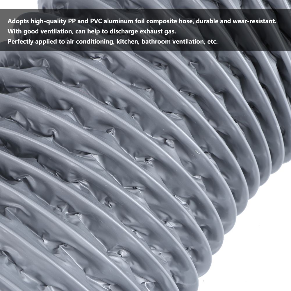 Household Flexible Dust Ventilation Tube Air Exhaust Pipe Hose for Air Conditioner view 9