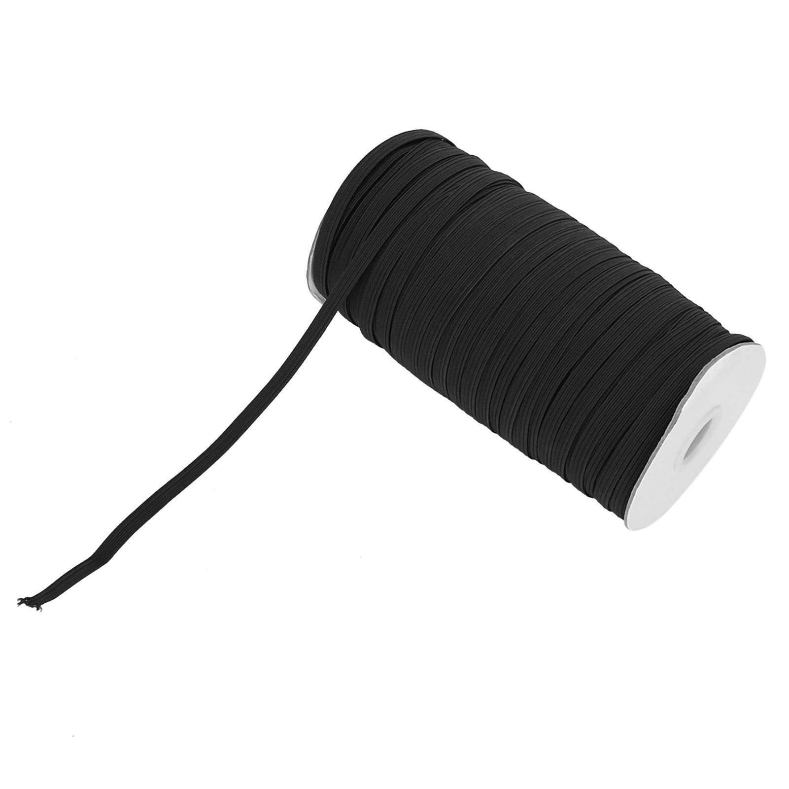 0.6cm 90m/Roll Flat Elastic Cords Stretchy Threads Cable Strings for DIY Cloth view 6