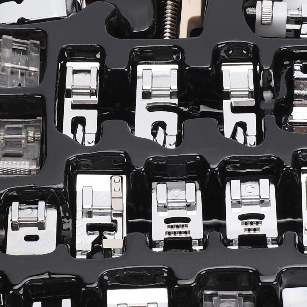 35Pcs/Set Multifunction Household Sewing Machine Metal Presser Foot Tool Kit view 8