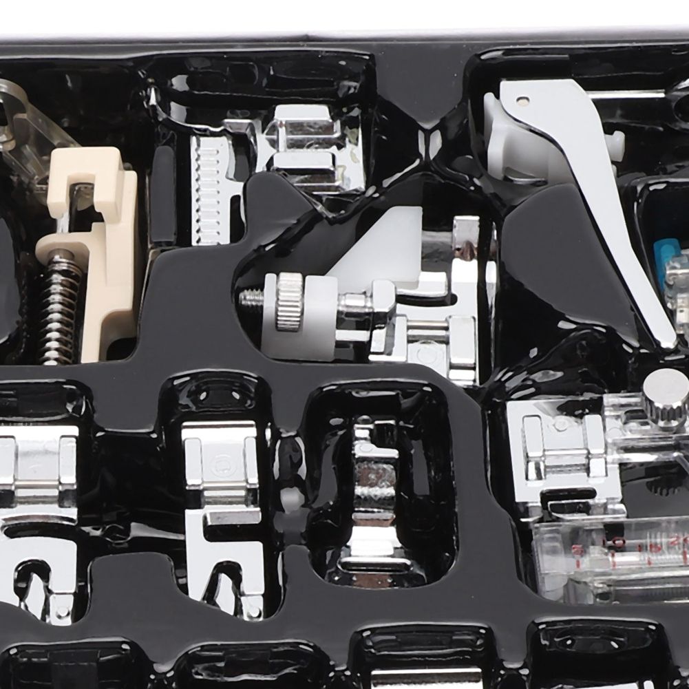 35Pcs/Set Multifunction Household Sewing Machine Metal Presser Foot Tool Kit view 9