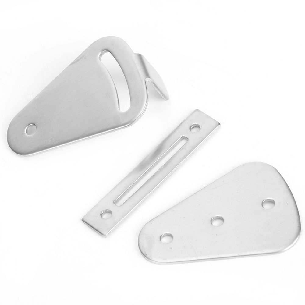 Stainless Steel Sturdy Door Lock Hardware Accessories for Barn Hanging Rail view 3