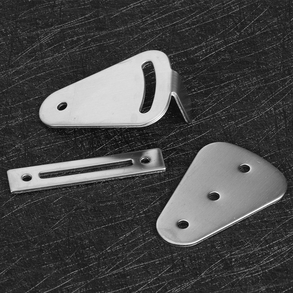 Stainless Steel Sturdy Door Lock Hardware Accessories for Barn Hanging Rail view 4