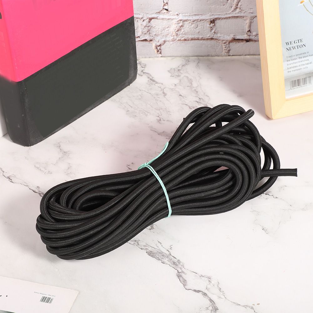 7mm 10m / 32.8ft Clothes Round Elastic Rope Cord with Strong Elasticity for view 4