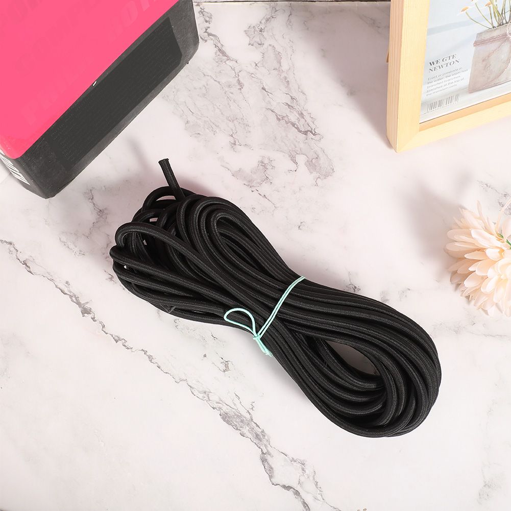 7mm 10m / 32.8ft Clothes Round Elastic Rope Cord with Strong Elasticity for view 6