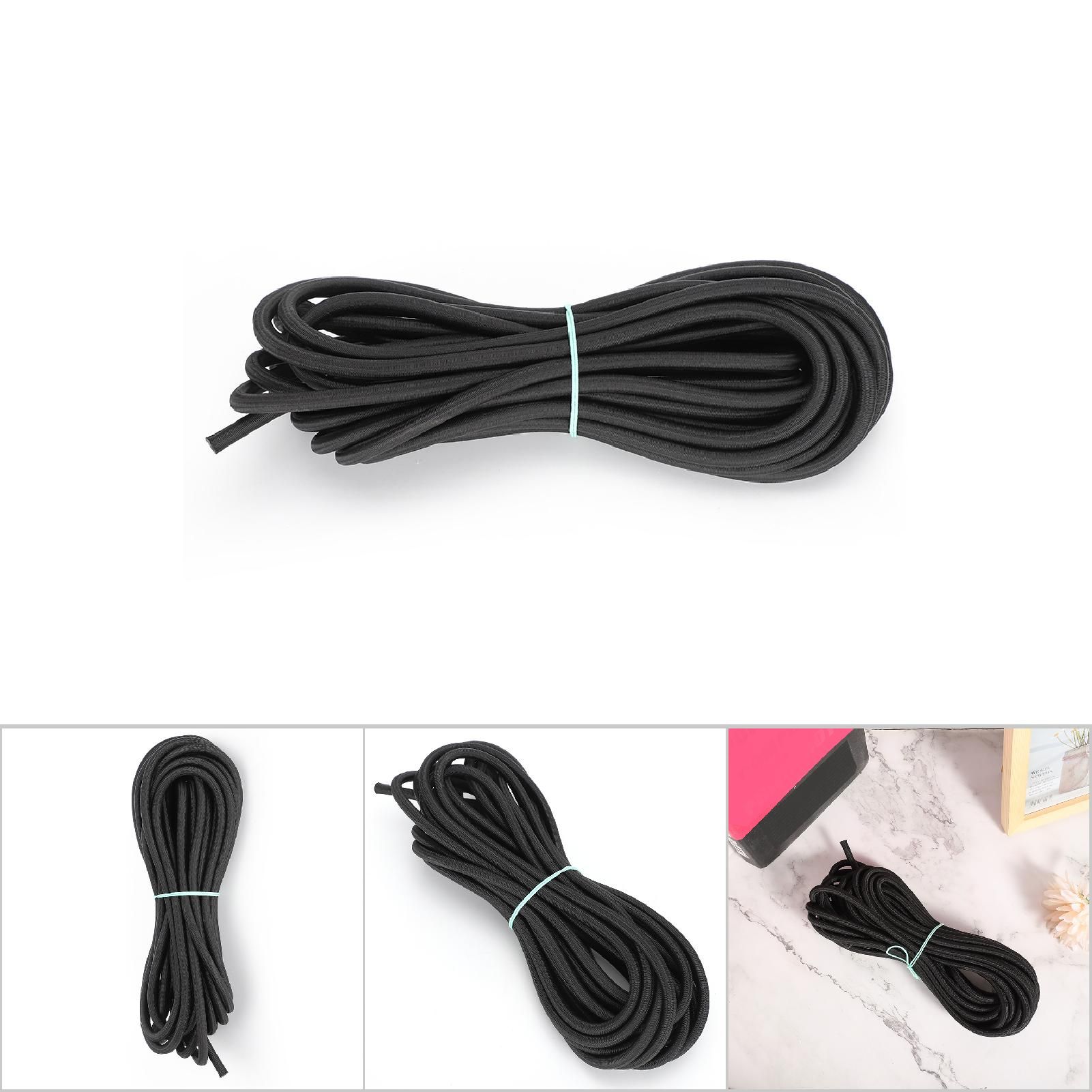 7mm 10m / 32.8ft Clothes Round Elastic Rope Cord with Strong Elasticity for view 9