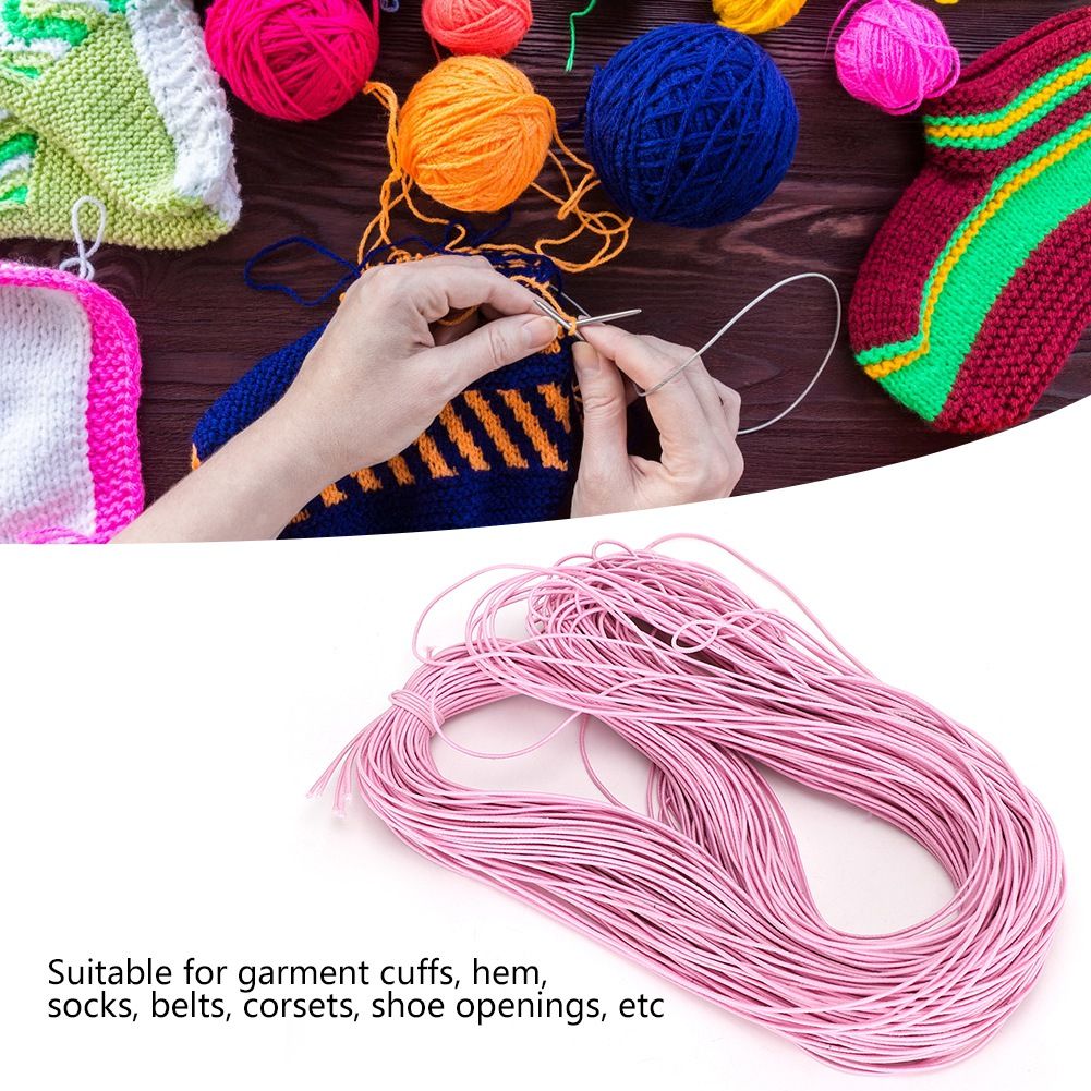 1.5mm 100m Elastic Stretch Round Beading Cord String Rope for DIY Jewelry view 8