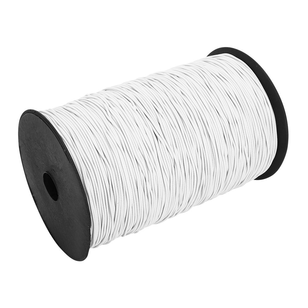 1.5mm 500m Round Elastic Bungee Rope String Stretchable Cord Dress Making Craft view 5