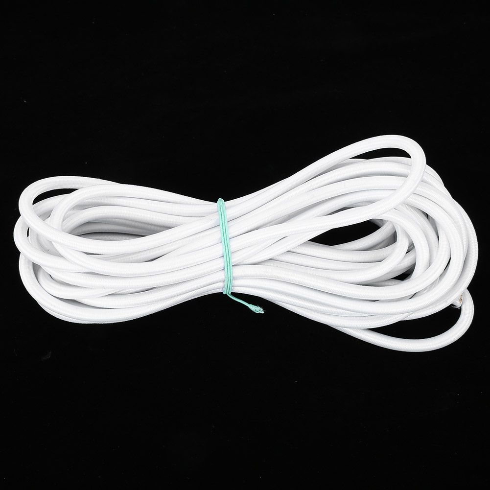 7mm 10m/32.8ft Strong Elasticity Round Elastic Rope Cord Sewing DIY view 3