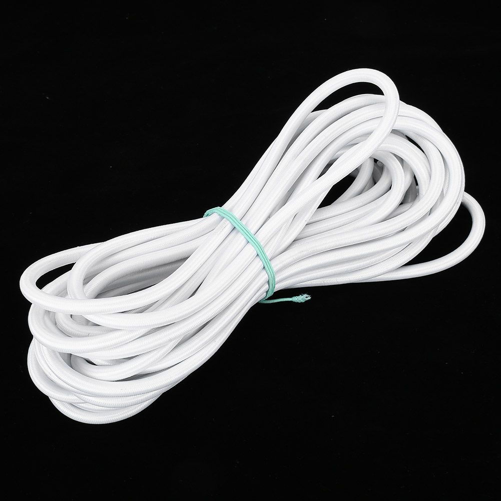 7mm 10m/32.8ft Strong Elasticity Round Elastic Rope Cord Sewing DIY view 4