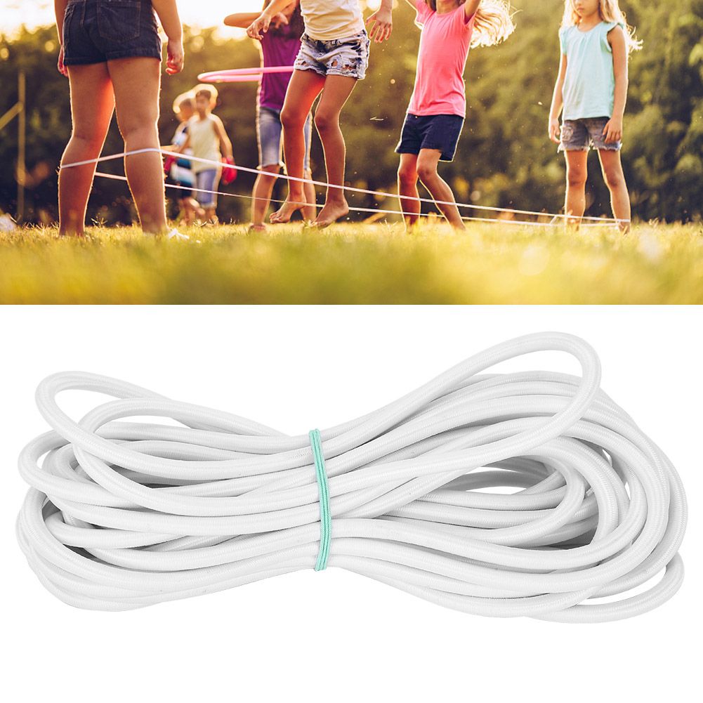7mm 10m/32.8ft Strong Elasticity Round Elastic Rope Cord Sewing DIY view 5