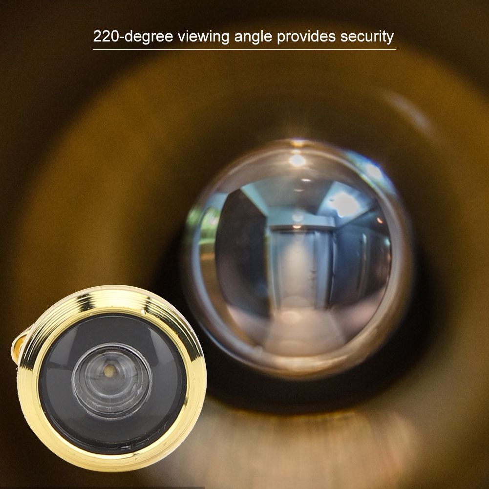 2Pcs 220 Degree Viewing Angle Anti Theft Household Door Viewer with Back Cover view 7