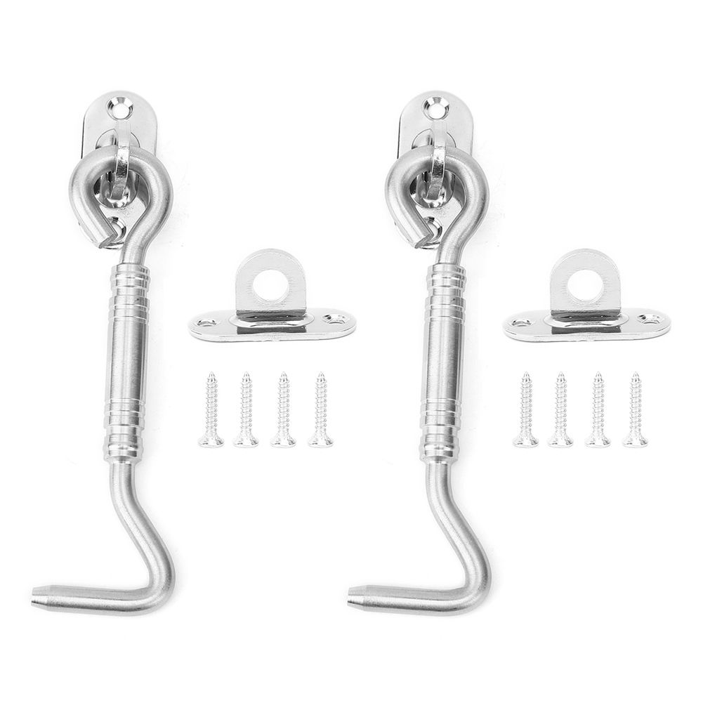 European Style Thicken Stainless Steel Door Window Latch Hook Holder Hardware view 2