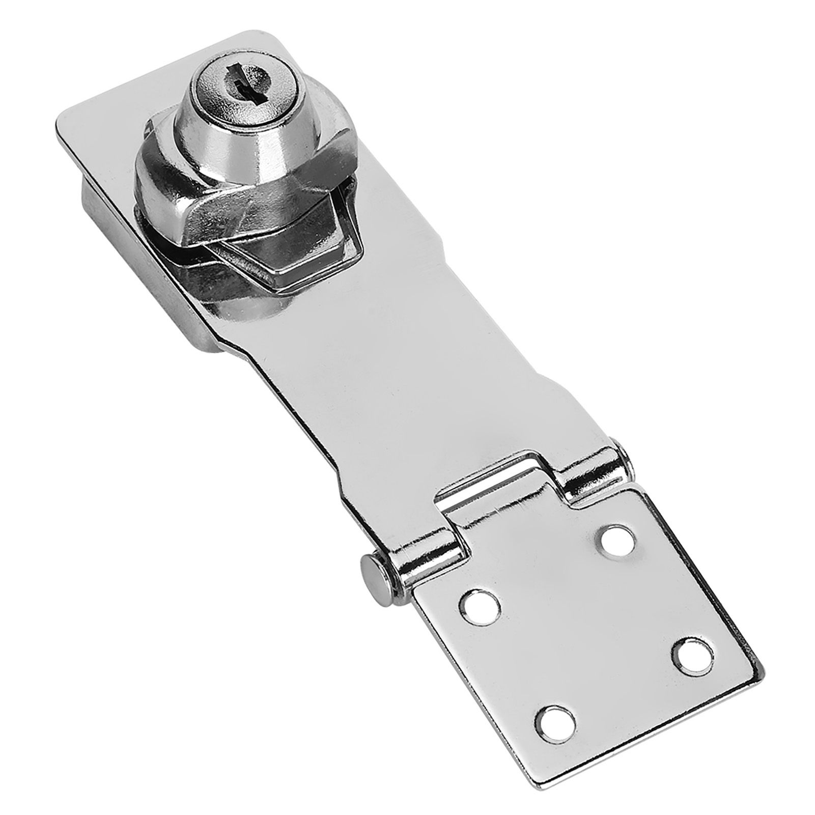 Household Zinc Alloy Anti-Theft Security Cabinet Drawer Door Lock Hasp view 6