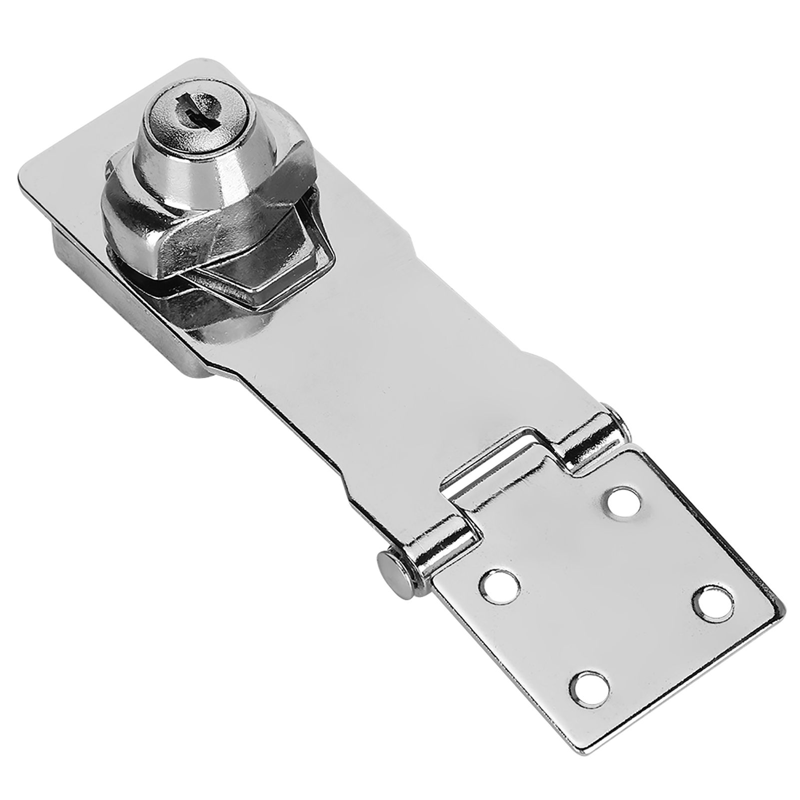 Household Zinc Alloy Anti-Theft Security Cabinet Drawer Door Lock Hasp view 8