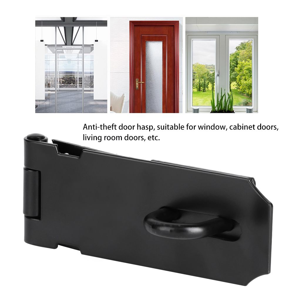 Stainless Steel Anti Thief Door Lock Hasp Latch Home Security Window Hardware view 10