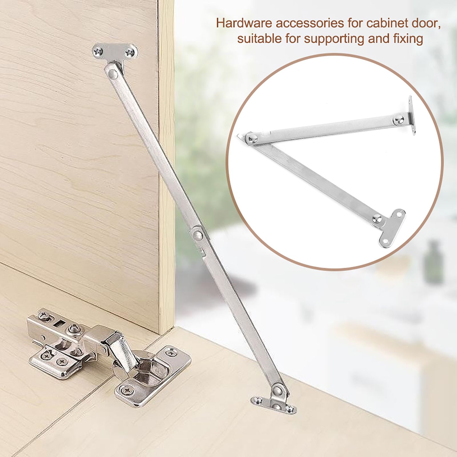 5Pcs Stainless Steel Rust Proof Support Hinge Hardware Fittings for Door view 7
