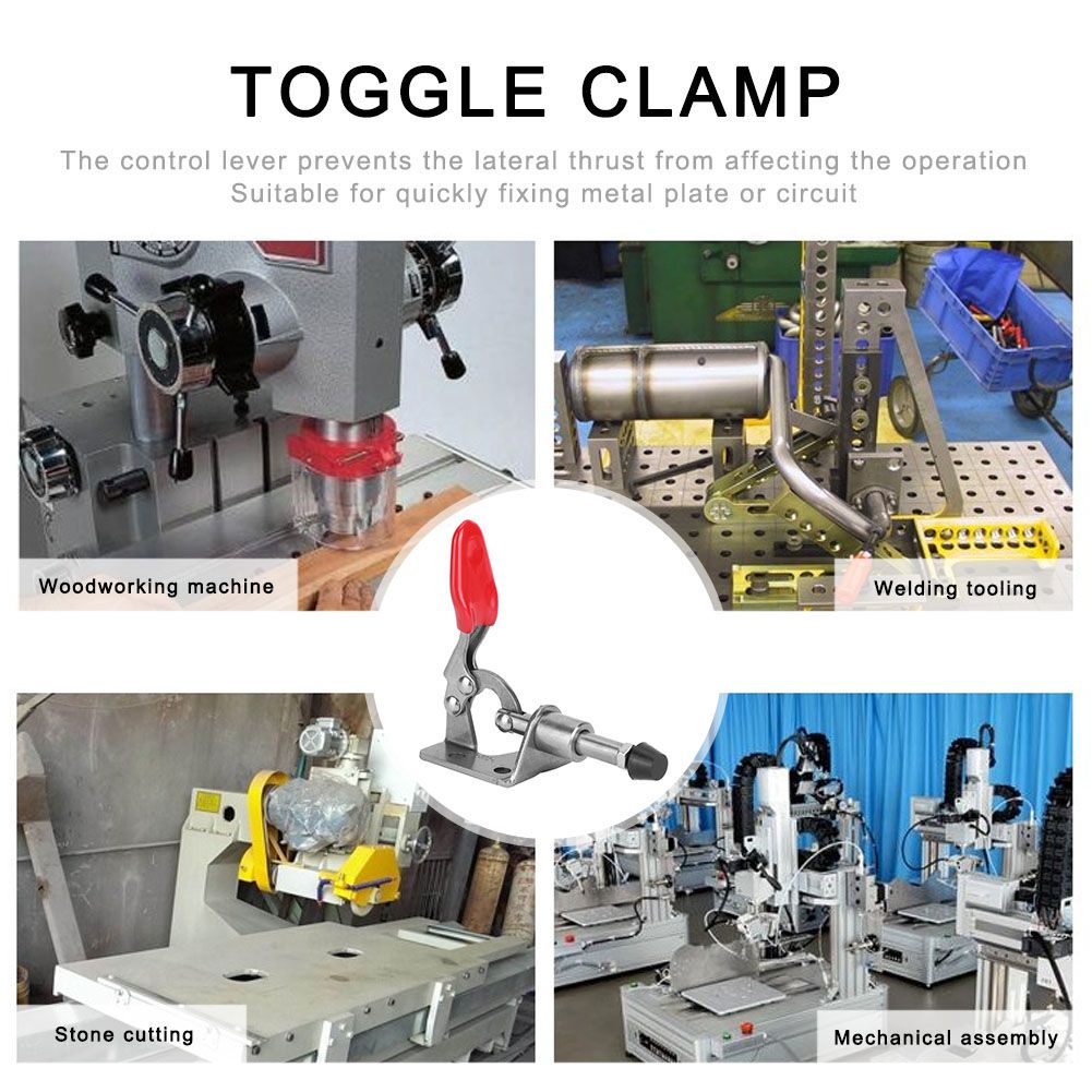 Stainless Steel Toggle Clamp Fast Fixing Clamp Hand Tool for Electronic view 8