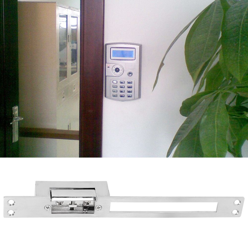 DC 12V Stainless Steel Electric Door Access Cathode Lock for Home Security