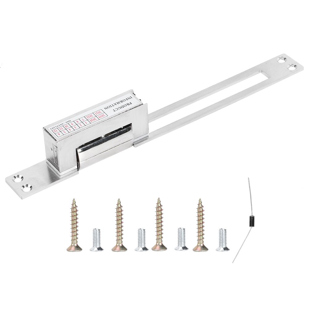 DC 12V Stainless Steel Electric Door Access Cathode Lock for Home Security view 2