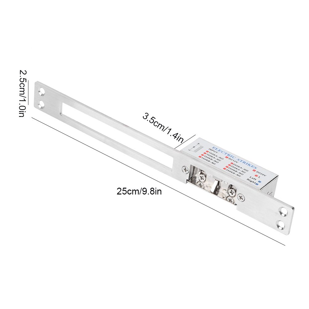 DC 12V Stainless Steel Electric Door Access Cathode Lock for Home Security view 10