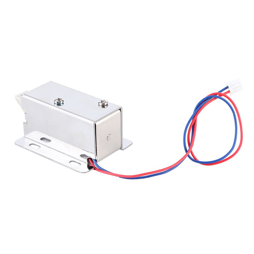 DC 12V Mini Electromagnetic Lock Assembly Kit Hardware for Door Window Cabinet