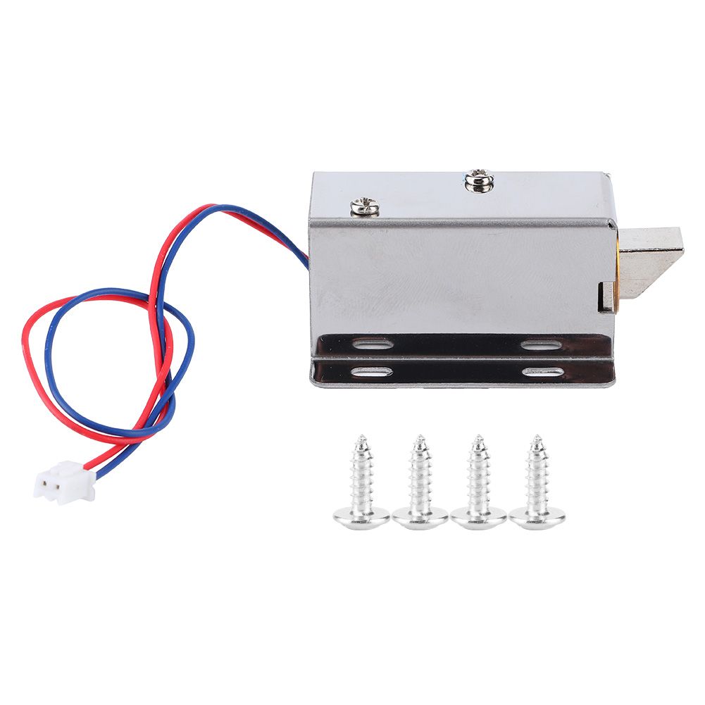 DC 12V Mini Electromagnetic Lock Assembly Kit Hardware for Door Window Cabinet view 2