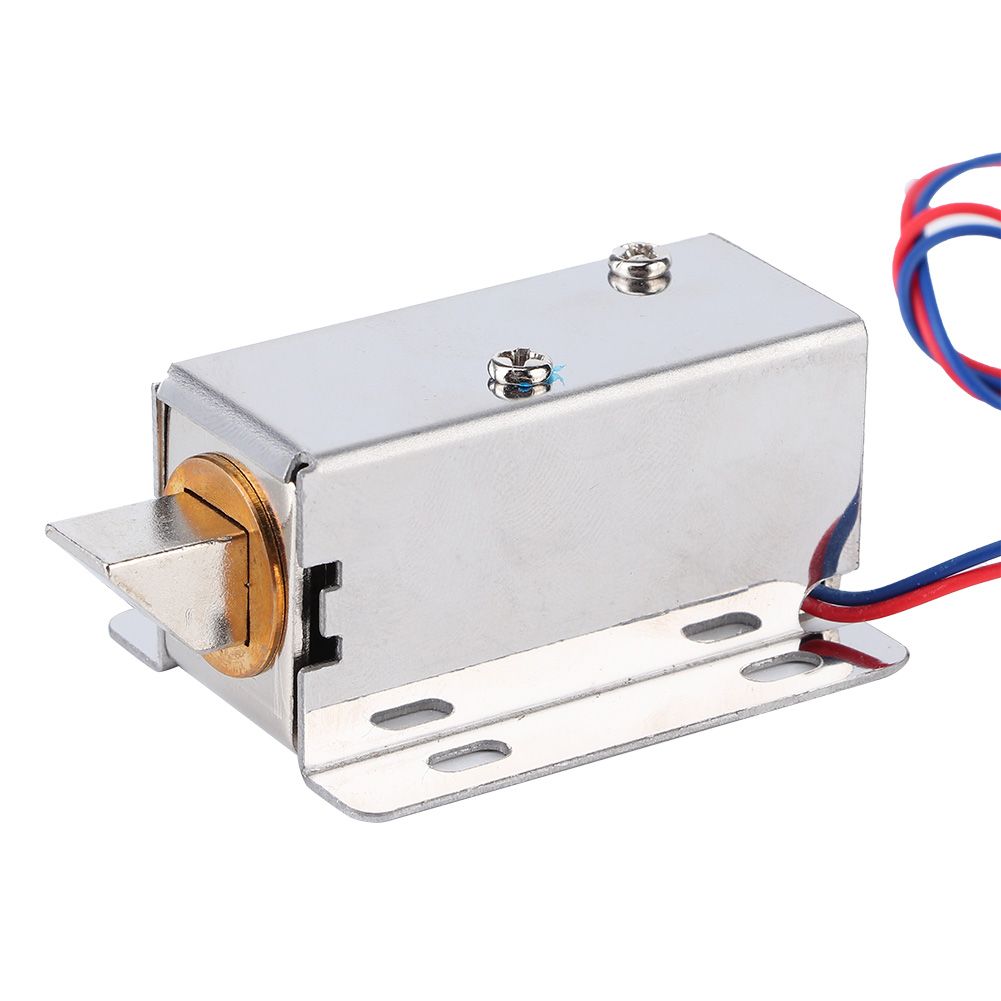 DC 12V Mini Electromagnetic Lock Assembly Kit Hardware for Door Window Cabinet view 5