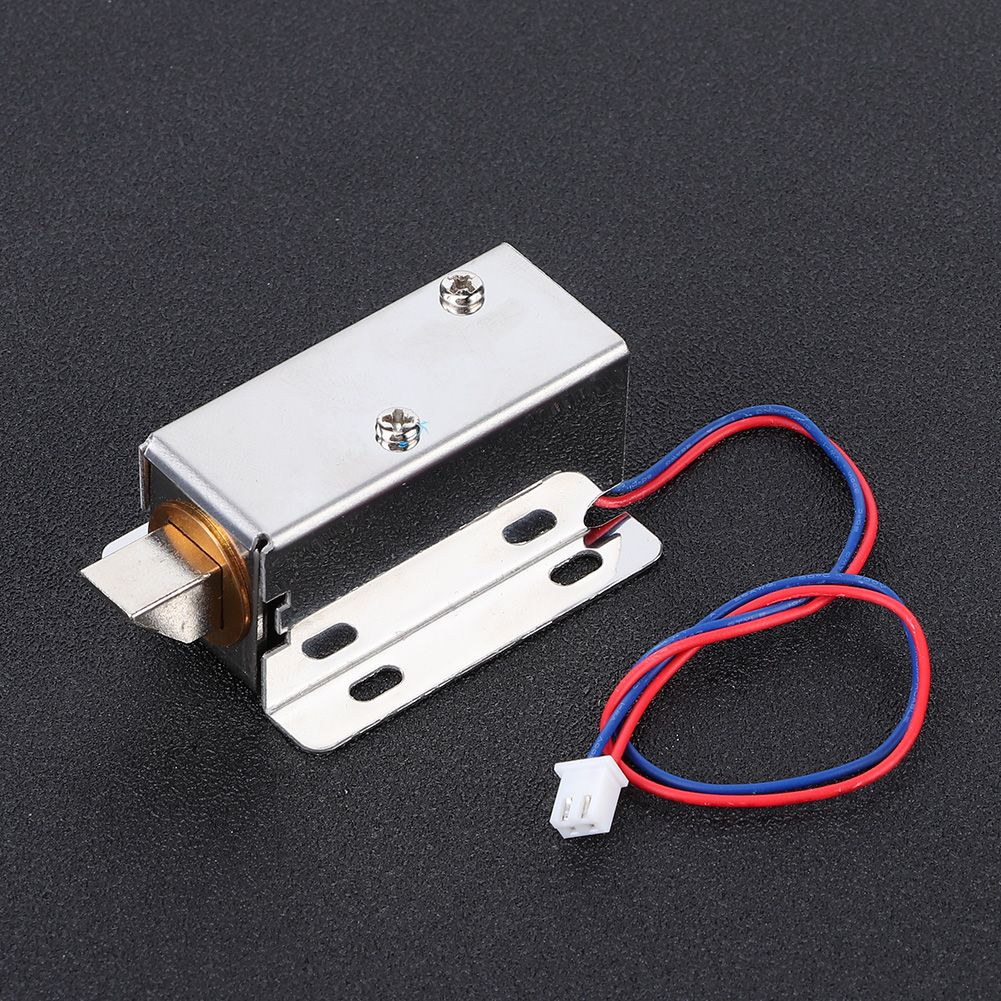 DC 12V Mini Electromagnetic Lock Assembly Kit Hardware for Door Window Cabinet view 8