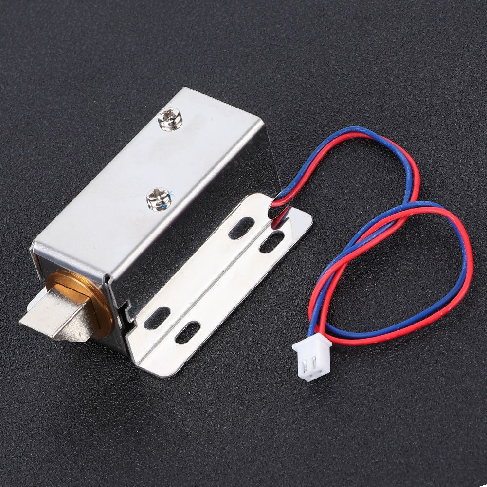 DC 12V Mini Electromagnetic Lock Assembly Kit Hardware for Door Window Cabinet view 9