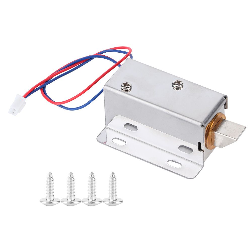 DC 12V Mini Electromagnetic Lock Assembly Kit Hardware for Door Window Cabinet view 11