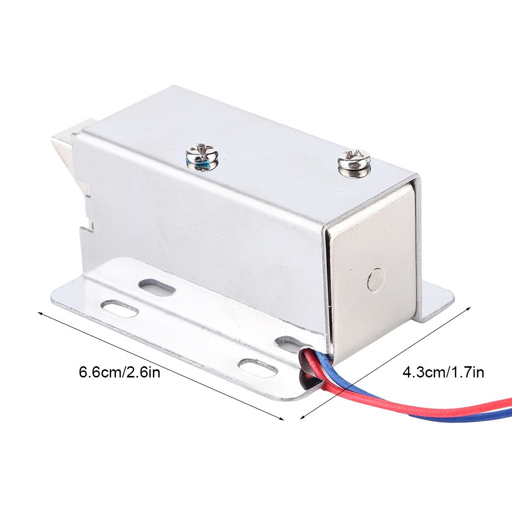 DC 12V Mini Electromagnetic Lock Assembly Kit Hardware for Door Window Cabinet view 12