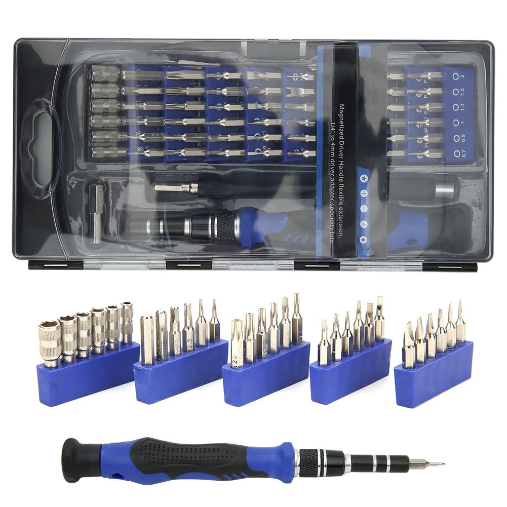 56 in 1 Multifunctional Screwdriver Set Screwdriver Bit Kit for Mobile Glasses view 3