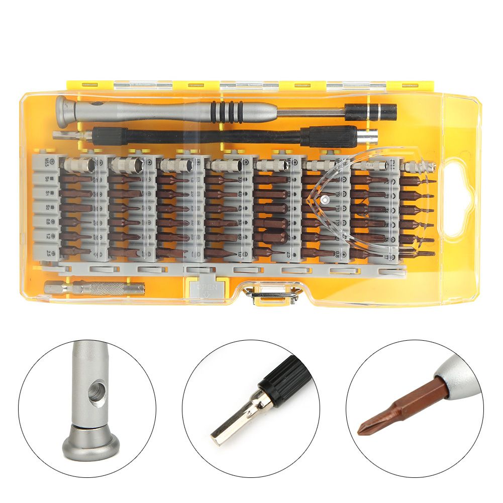 60In1 MultiFunction Disassembly Screwdriver Bits Set Repairing Tools for view 3