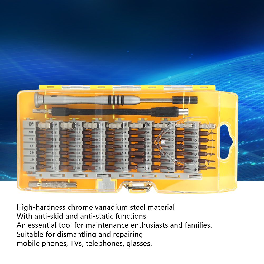 60In1 MultiFunction Disassembly Screwdriver Bits Set Repairing Tools for view 11