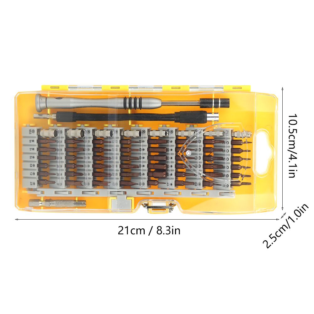 60In1 MultiFunction Disassembly Screwdriver Bits Set Repairing Tools for view 12