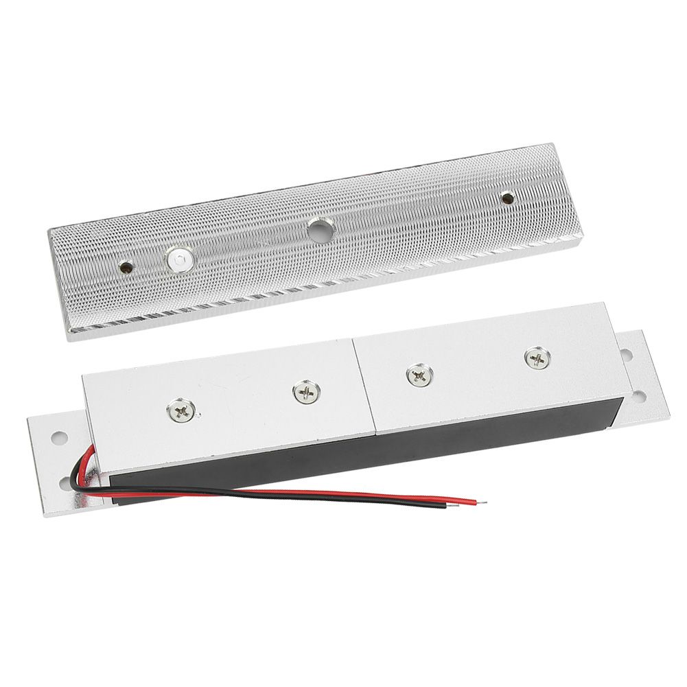 280kg/617lb 12V Concealed Rimless Magnetic Lock Accessories for Wooden Metal Door view 4
