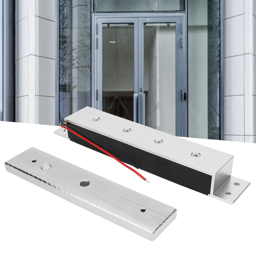 280kg/617lb 12V Concealed Rimless Magnetic Lock Accessories for Wooden Metal Door view 8