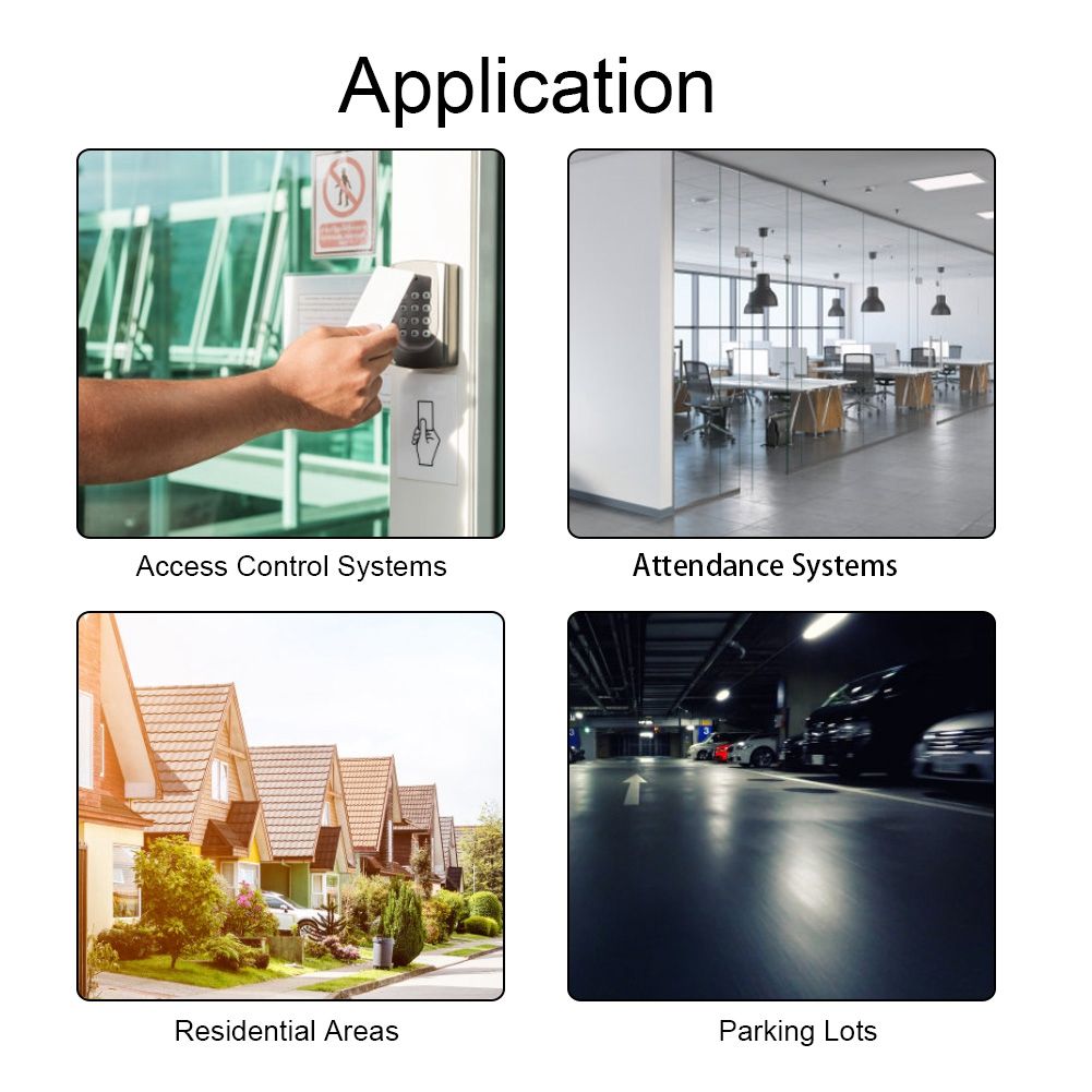 Waterproof Rain‑Proof Door Access Card Reader Entry System for Buildings view 12