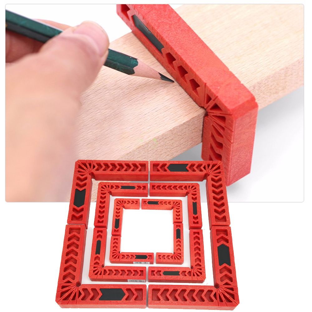 L‑Shaped 90 Degree Right Angle Positioner Woodworking Corner Clamp view 9