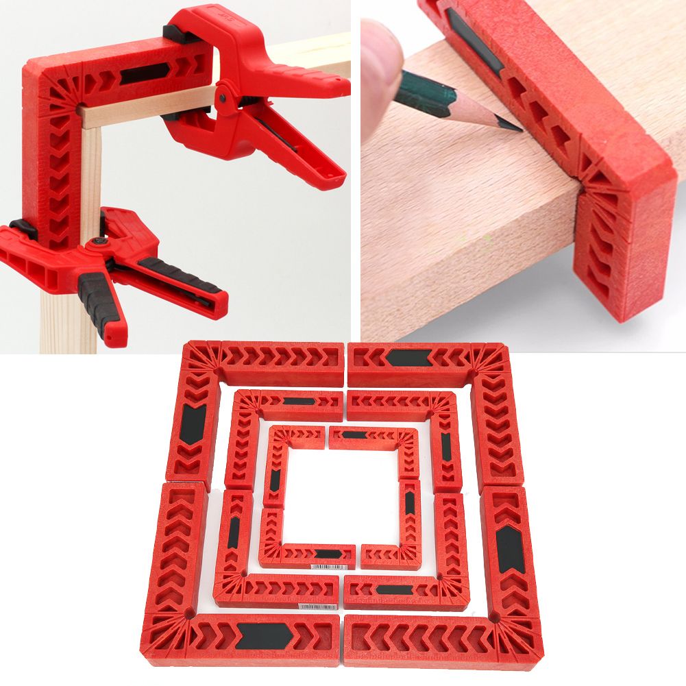 L‑Shaped 90 Degree Right Angle Positioner Woodworking Corner Clamp view 10
