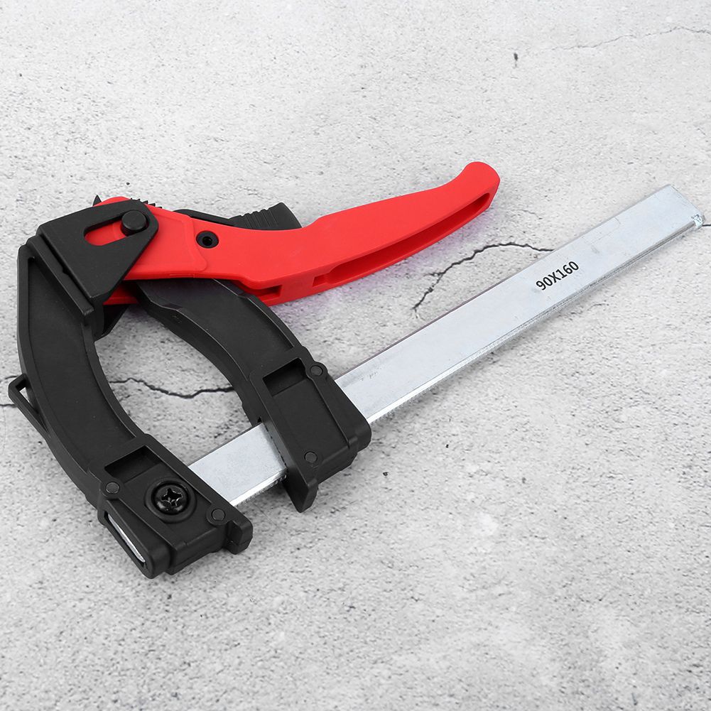 DIY Woodworking Ratchet Quick Fixing F Clamps Bar Clips Carpentry Accessory view 4