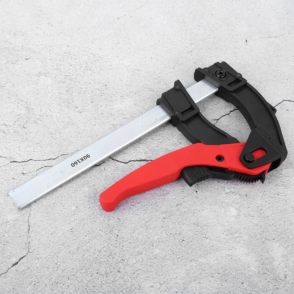 DIY Woodworking Ratchet Quick Fixing F Clamps Bar Clips Carpentry Accessory view 5