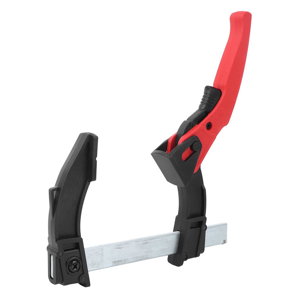 DIY Carpentry Ratchet Quick F Clamp Woodworking Fixing Bar Clips Carpenter view 4