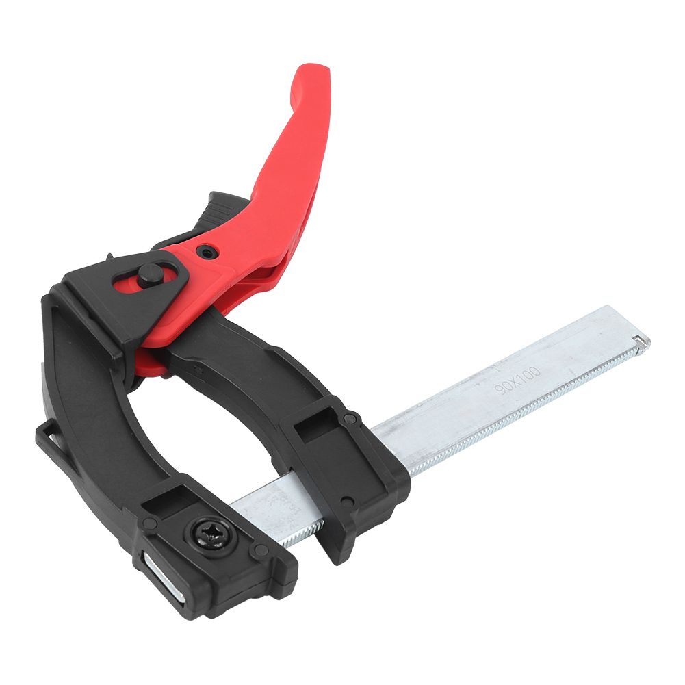 DIY Carpentry Ratchet Quick F Clamp Woodworking Fixing Bar Clips Carpenter view 5