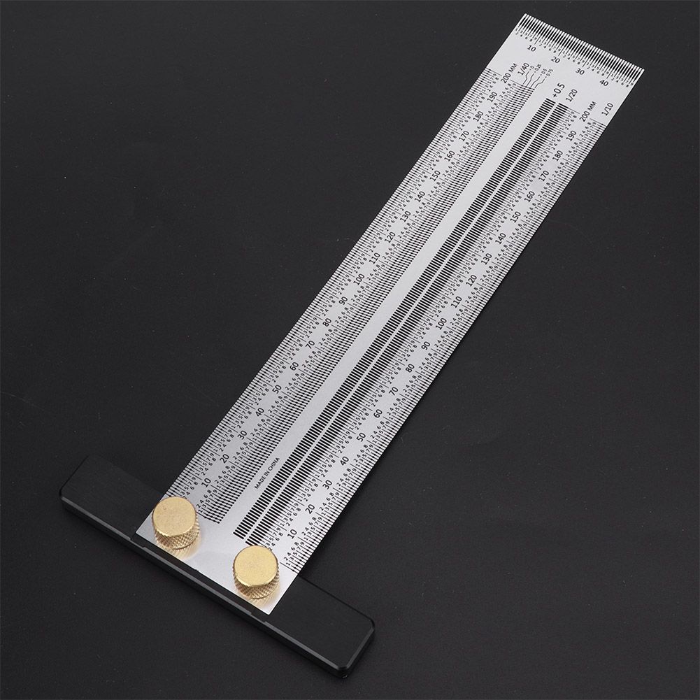 Architectural Scale Ruler HighPrecision Calibrated Woodworking Special Line view 6