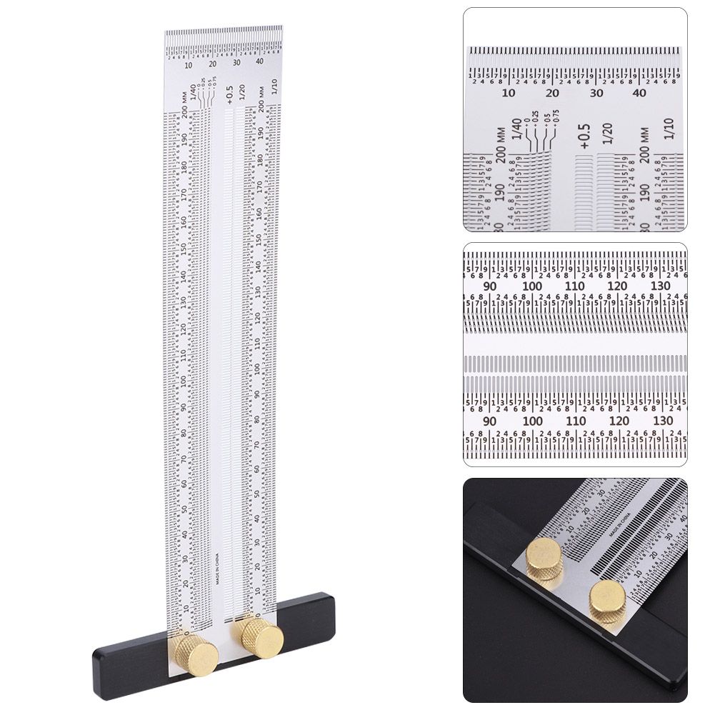 Architectural Scale Ruler HighPrecision Calibrated Woodworking Special Line view 8