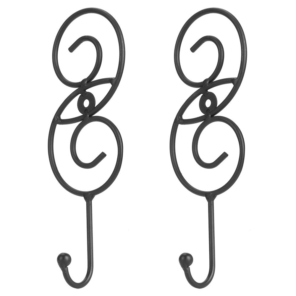 2Pcs Innovative WallHanging Clothes Coat Storage Hook Towel Hanger For view 8