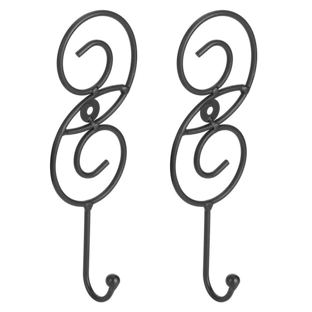 2Pcs Innovative WallHanging Clothes Coat Storage Hook Towel Hanger For view 9