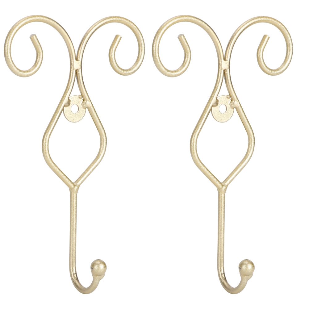 2pcs Wall Mounted Bathroom Kitchen Door Hook Wall Picture Towel Clothes Hat view 7